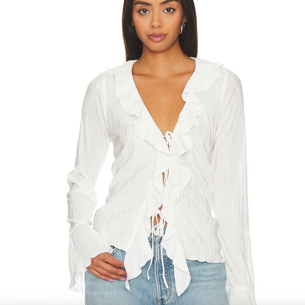 Show Me Your Mumu: Adela Ruffle Top
